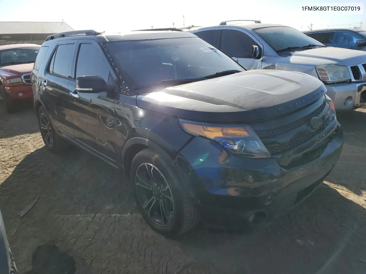 1FM5K8GT1EGC07019 2014 Ford Explorer Sport