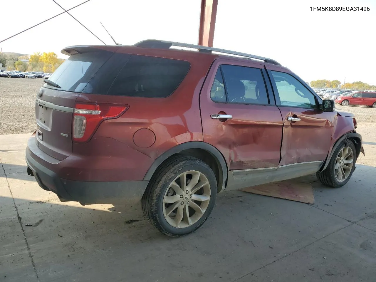 2014 Ford Explorer Xlt VIN: 1FM5K8D89EGA31496 Lot: 74507814