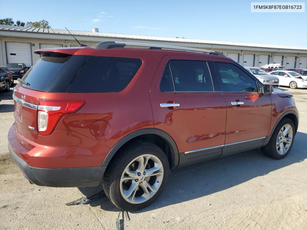 2014 Ford Explorer Limited VIN: 1FM5K8F87EGB16723 Lot: 74709394