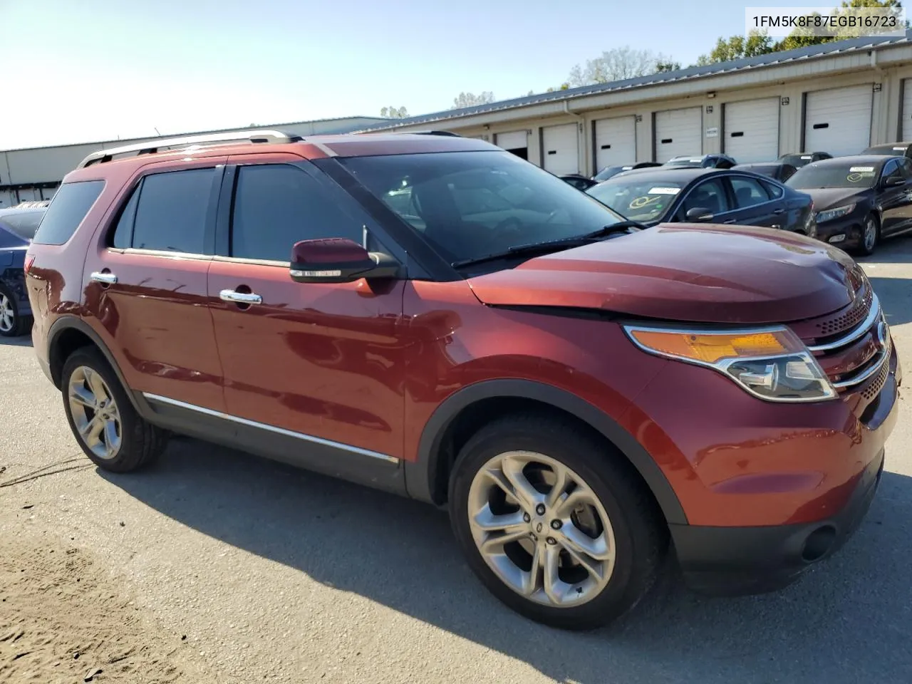 2014 Ford Explorer Limited VIN: 1FM5K8F87EGB16723 Lot: 74709394