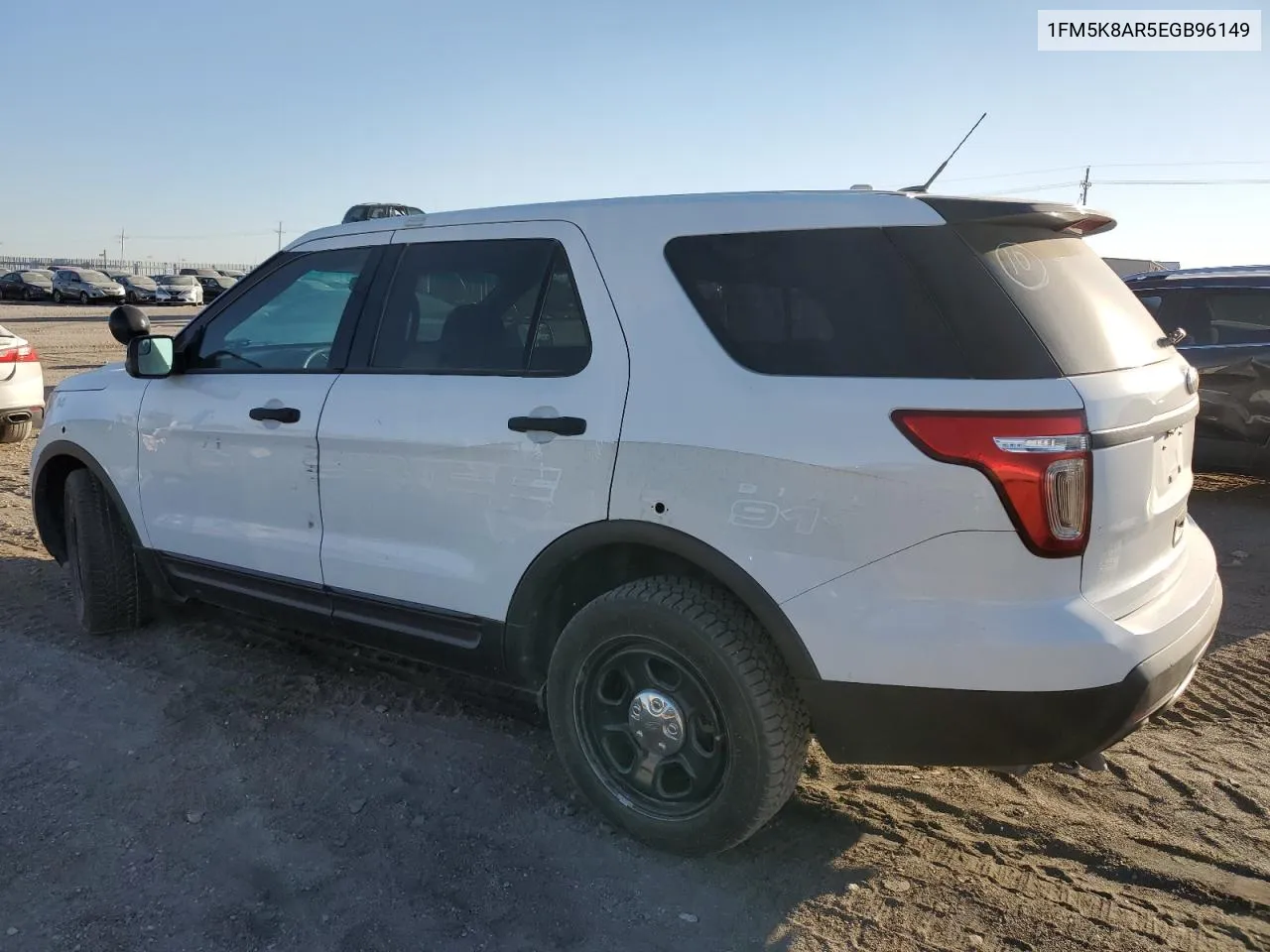 2014 Ford Explorer Police Interceptor VIN: 1FM5K8AR5EGB96149 Lot: 74740854