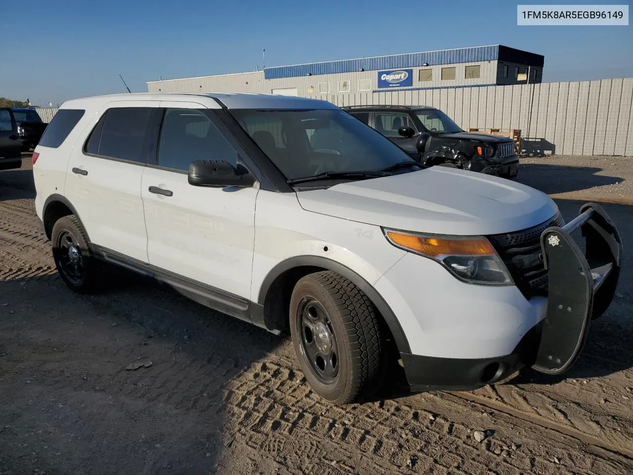 2014 Ford Explorer Police Interceptor VIN: 1FM5K8AR5EGB96149 Lot: 74740854