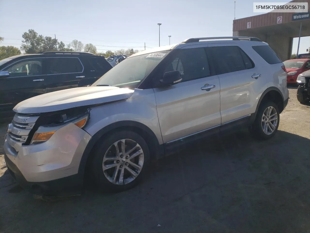 2014 Ford Explorer Xlt VIN: 1FM5K7D85EGC56718 Lot: 74753644