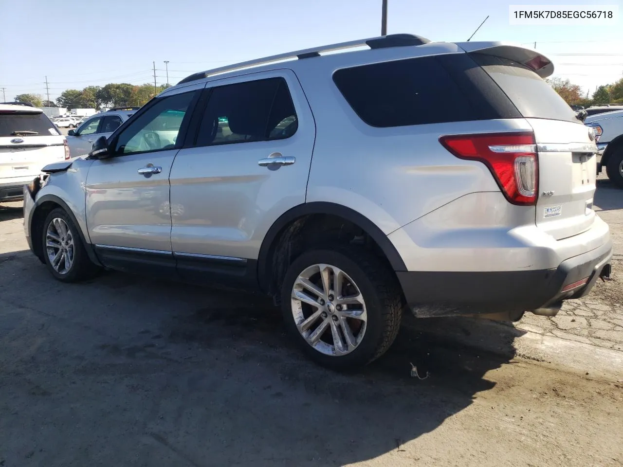 2014 Ford Explorer Xlt VIN: 1FM5K7D85EGC56718 Lot: 74753644