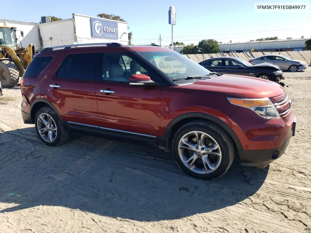 2014 Ford Explorer Limited VIN: 1FM5K7F91EGB49977 Lot: 74756064