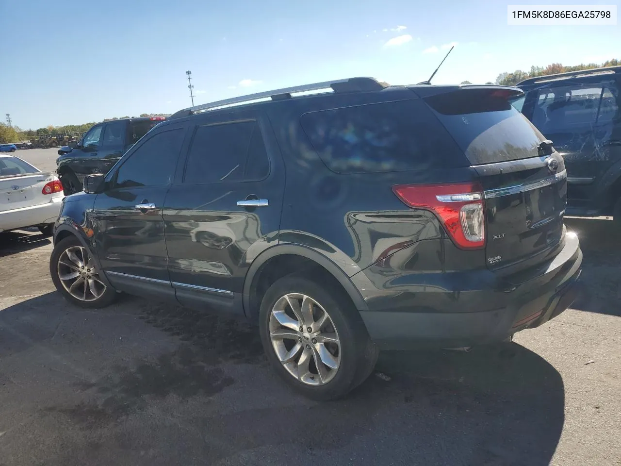 2014 Ford Explorer Xlt VIN: 1FM5K8D86EGA25798 Lot: 74757294