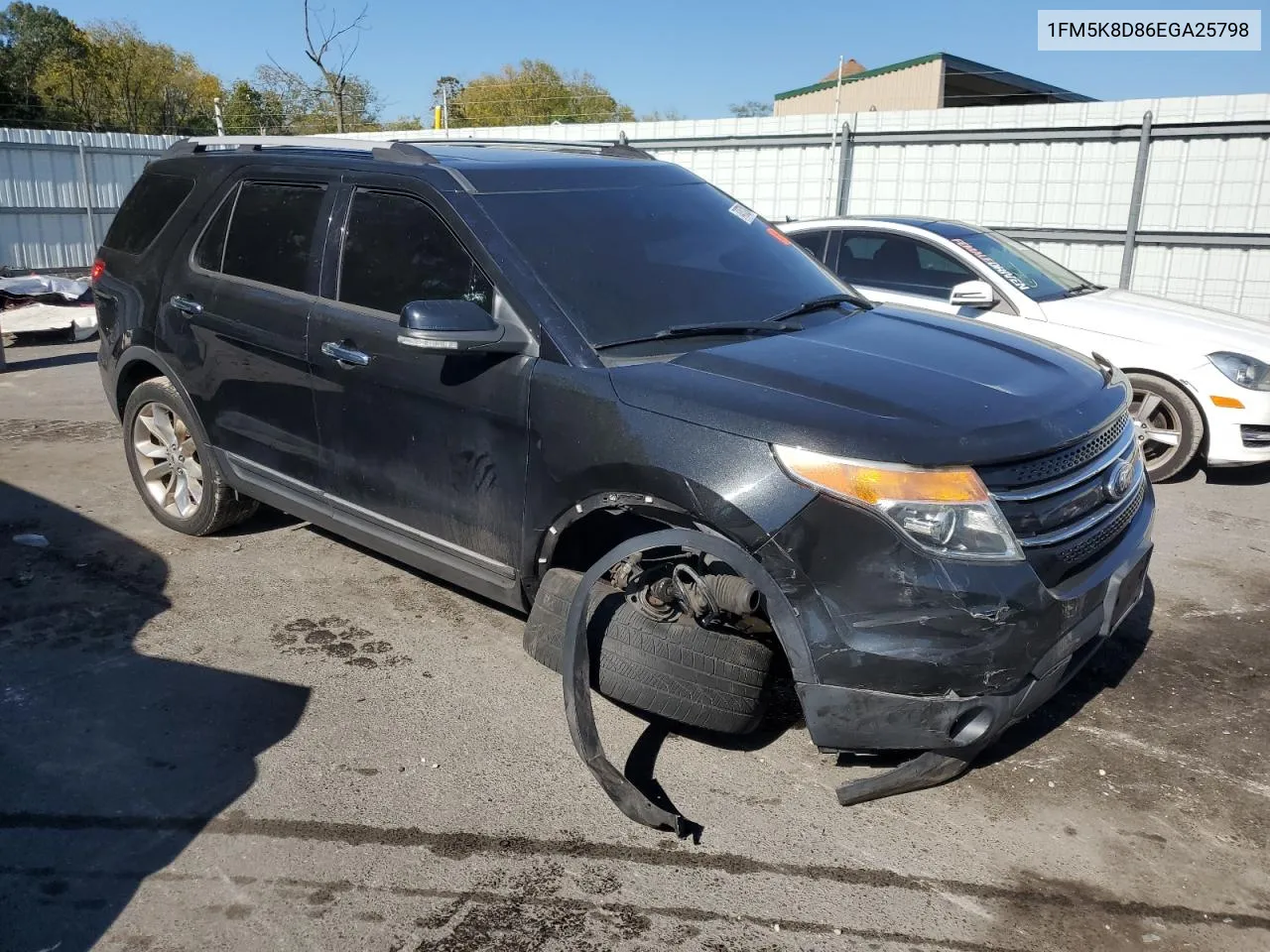 2014 Ford Explorer Xlt VIN: 1FM5K8D86EGA25798 Lot: 74757294