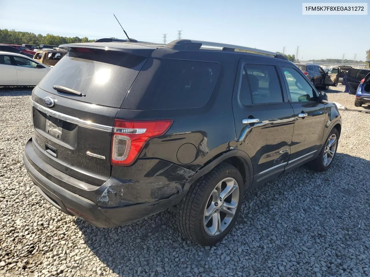 2014 Ford Explorer Limited VIN: 1FM5K7F8XEGA31272 Lot: 74770424