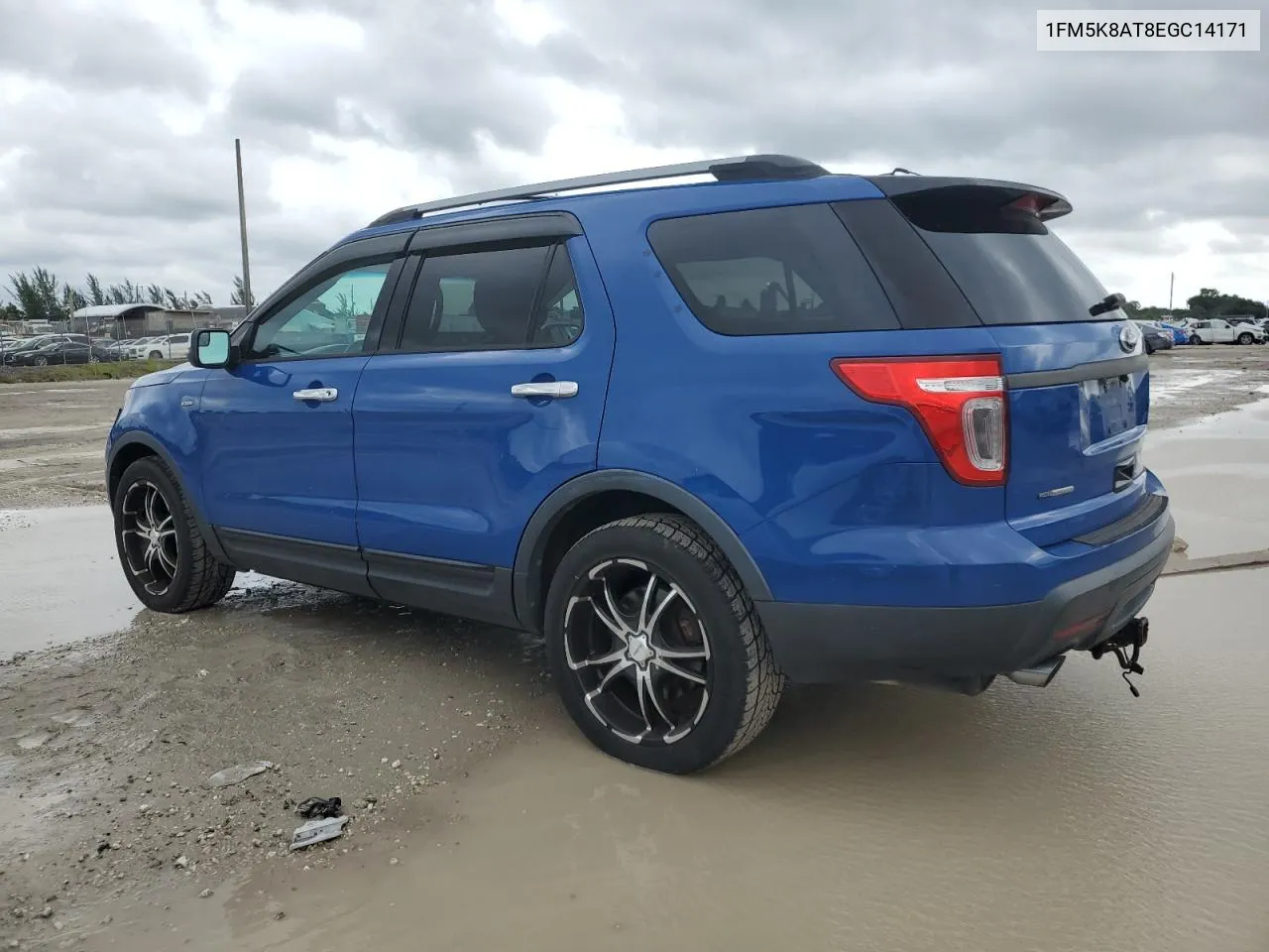 2014 Ford Explorer Police Interceptor VIN: 1FM5K8AT8EGC14171 Lot: 74843074