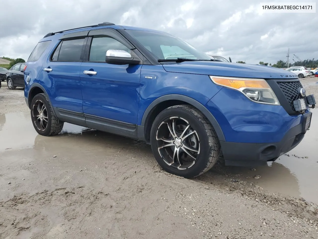 2014 Ford Explorer Police Interceptor VIN: 1FM5K8AT8EGC14171 Lot: 74843074