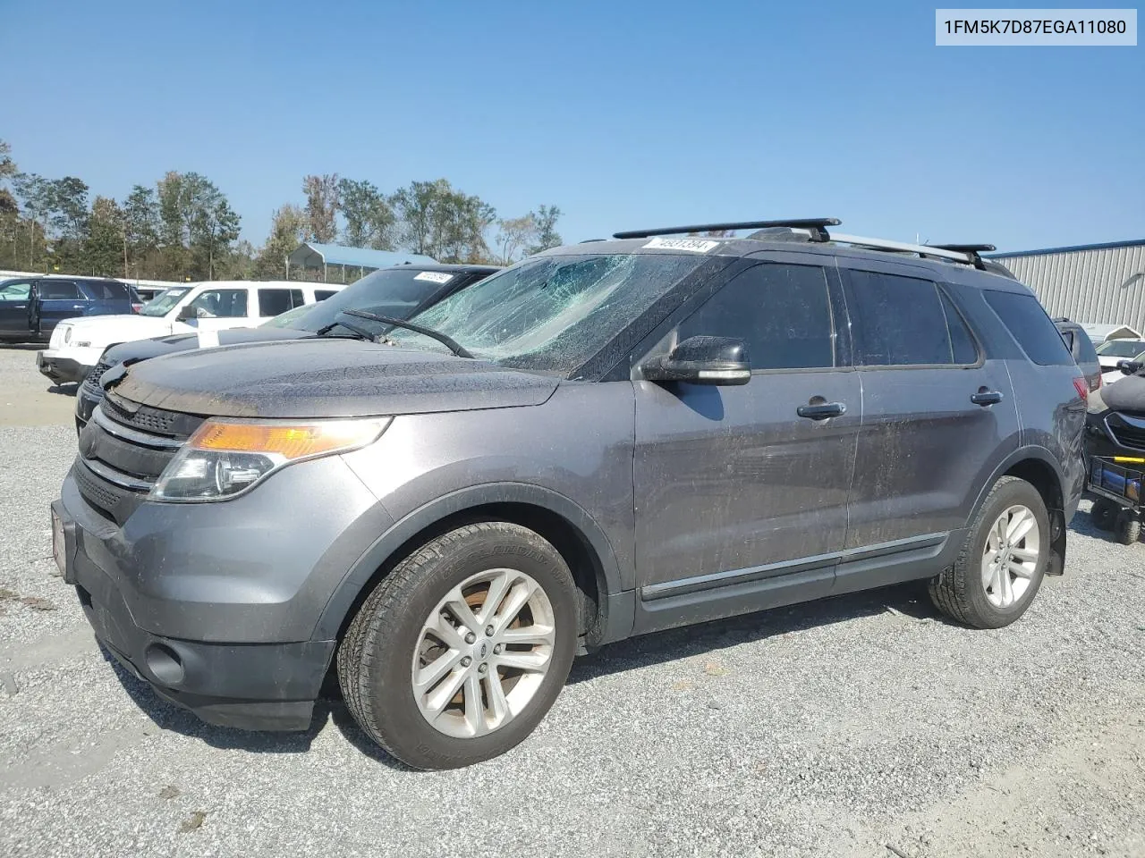 2014 Ford Explorer Xlt VIN: 1FM5K7D87EGA11080 Lot: 74931394