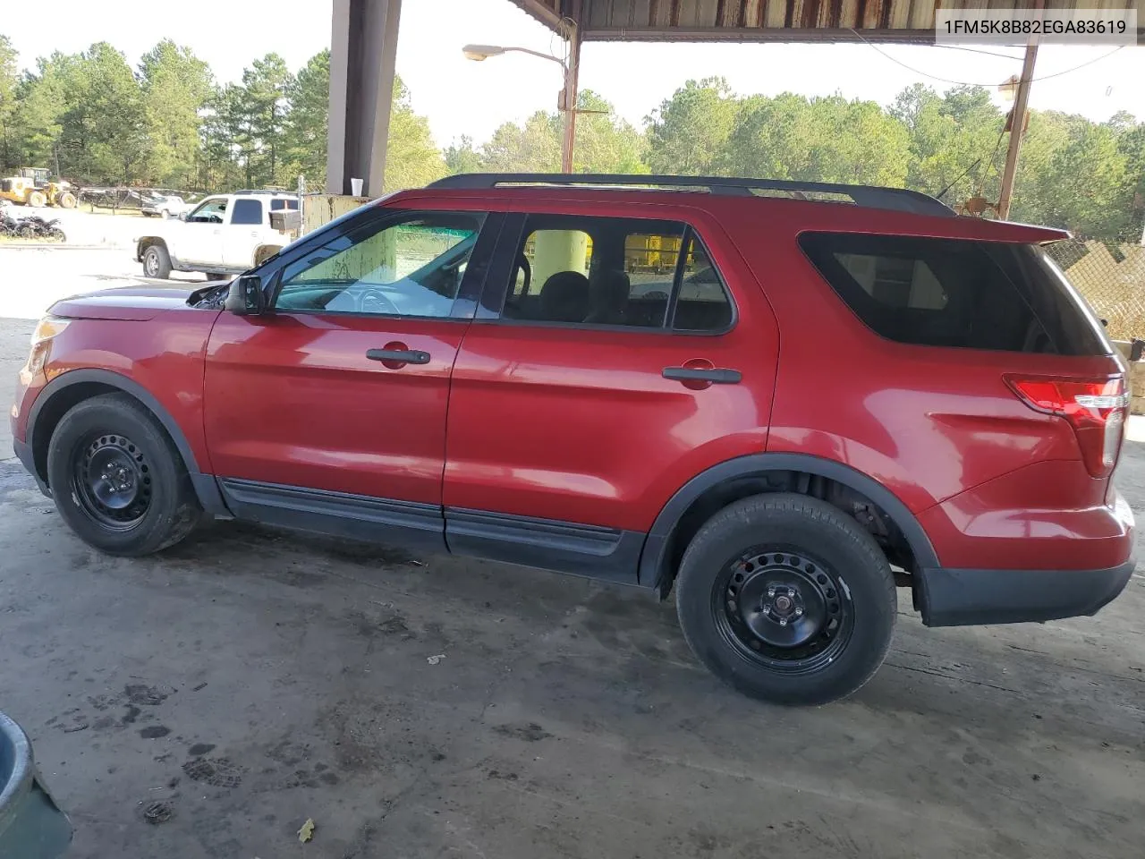 2014 Ford Explorer VIN: 1FM5K8B82EGA83619 Lot: 74984554