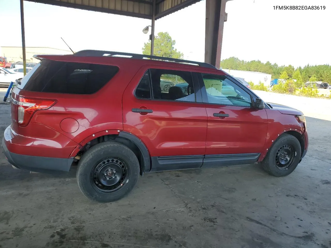 2014 Ford Explorer VIN: 1FM5K8B82EGA83619 Lot: 74984554