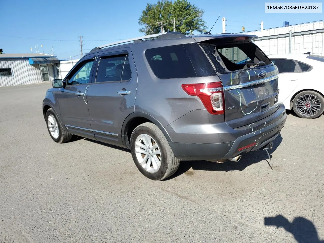 2014 Ford Explorer Xlt VIN: 1FM5K7D85EGB24137 Lot: 75037214