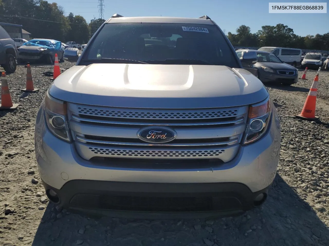 2014 Ford Explorer Limited VIN: 1FM5K7F88EGB68839 Lot: 75042984