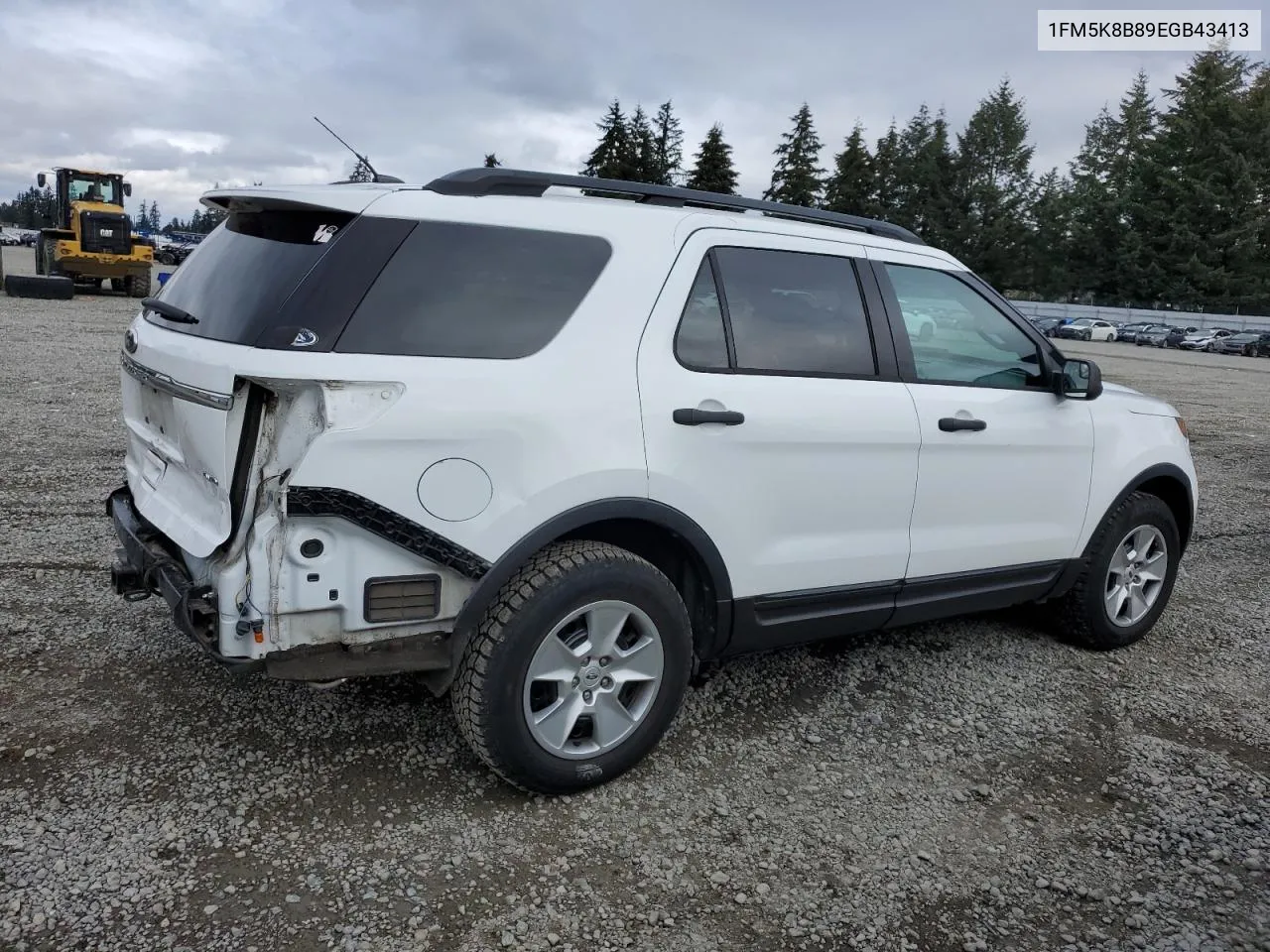 2014 Ford Explorer VIN: 1FM5K8B89EGB43413 Lot: 75358974