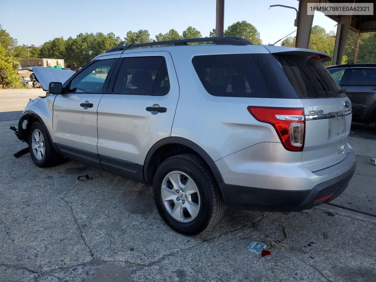 2014 Ford Explorer VIN: 1FM5K7B81EGA62321 Lot: 75400784