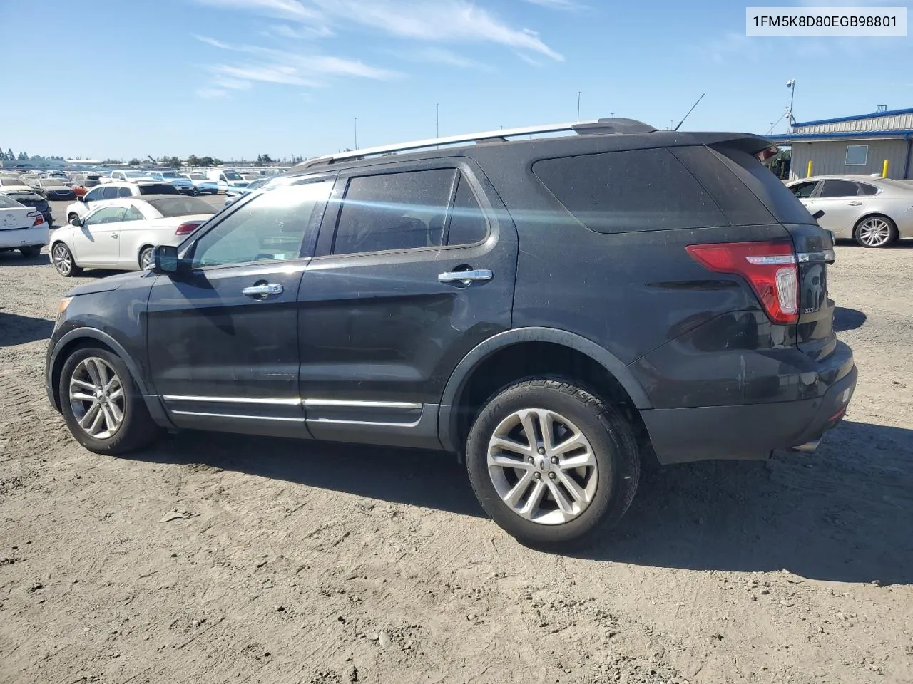 2014 Ford Explorer Xlt VIN: 1FM5K8D80EGB98801 Lot: 75447244