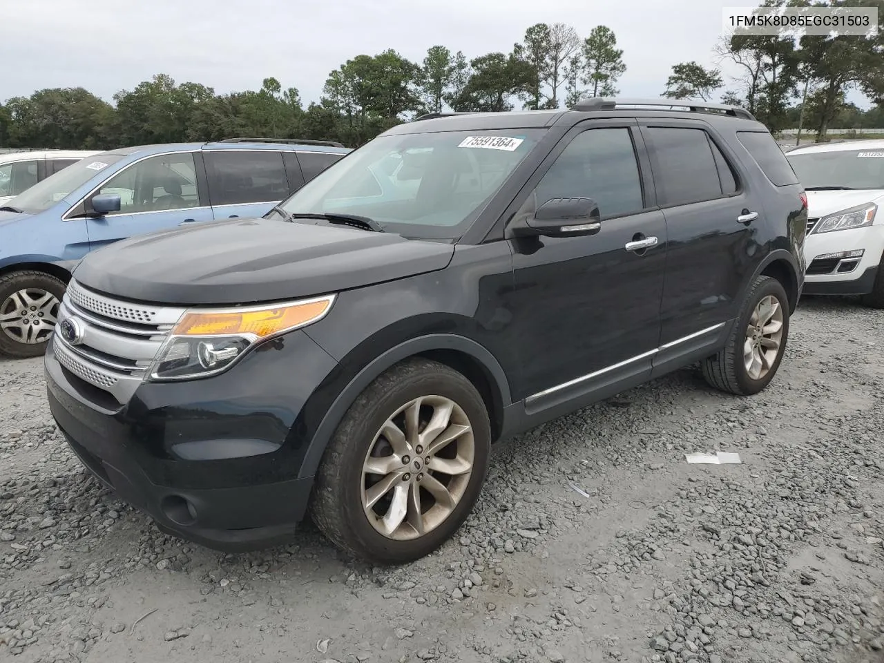 2014 Ford Explorer Xlt VIN: 1FM5K8D85EGC31503 Lot: 75591364