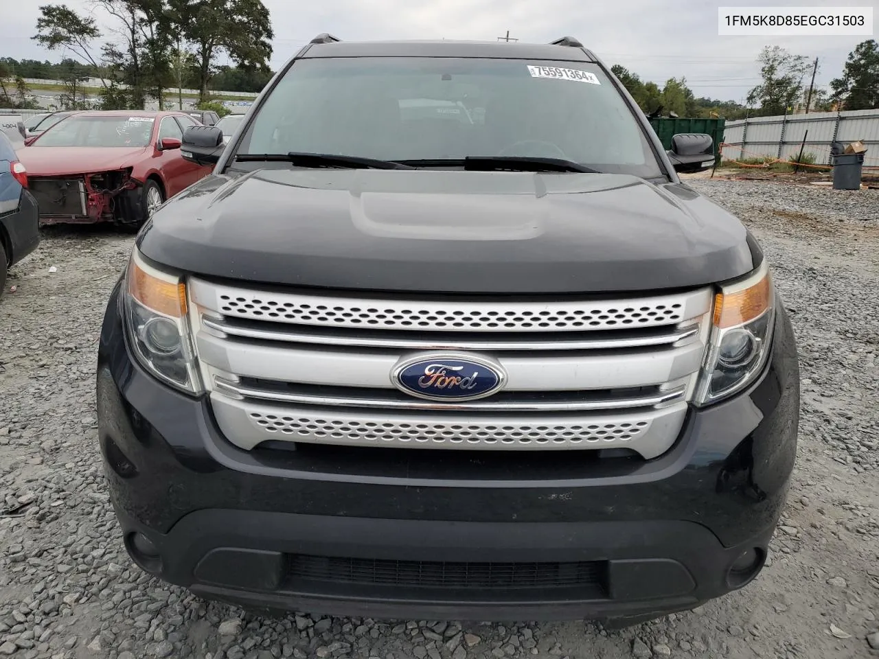 2014 Ford Explorer Xlt VIN: 1FM5K8D85EGC31503 Lot: 75591364