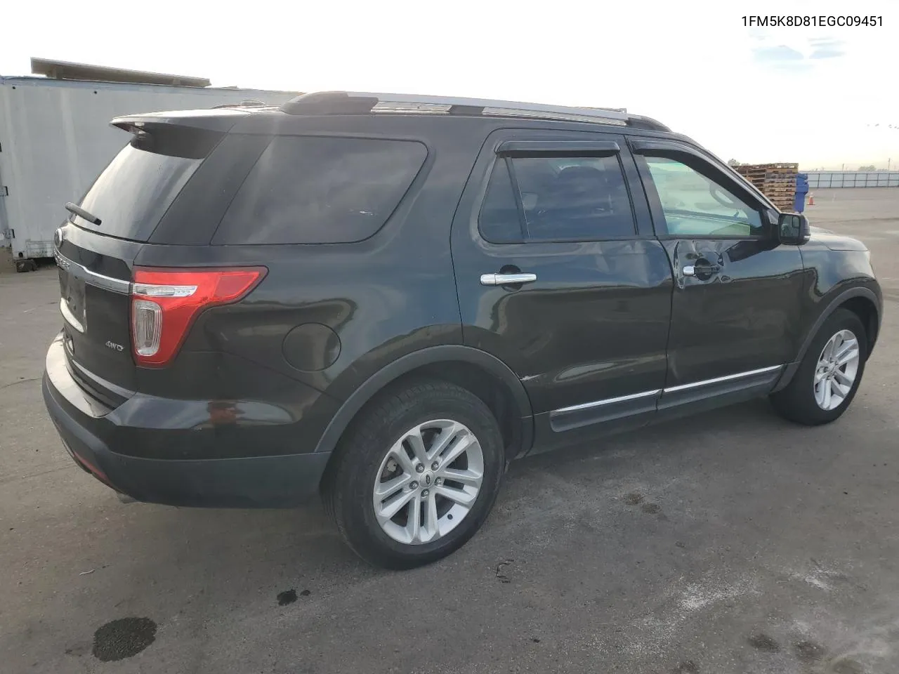 2014 Ford Explorer Xlt VIN: 1FM5K8D81EGC09451 Lot: 75840534