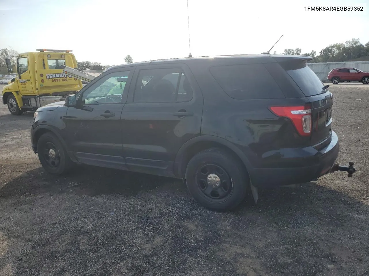 2014 Ford Explorer Police Interceptor VIN: 1FM5K8AR4EGB59352 Lot: 75842474