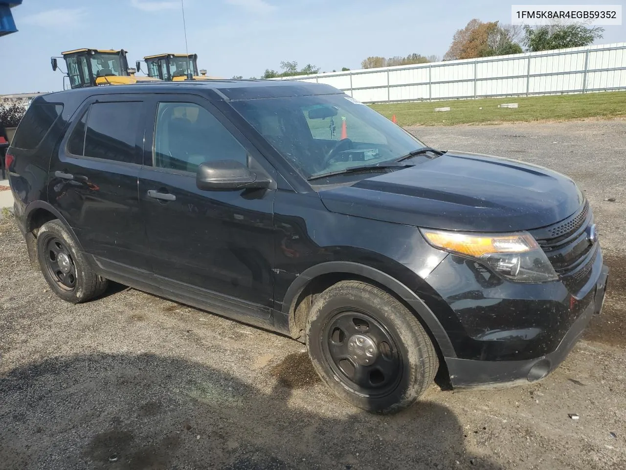 2014 Ford Explorer Police Interceptor VIN: 1FM5K8AR4EGB59352 Lot: 75842474