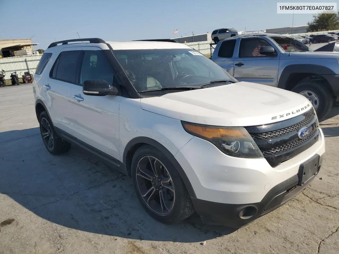 2014 Ford Explorer Sport VIN: 1FM5K8GT7EGA07827 Lot: 75877404