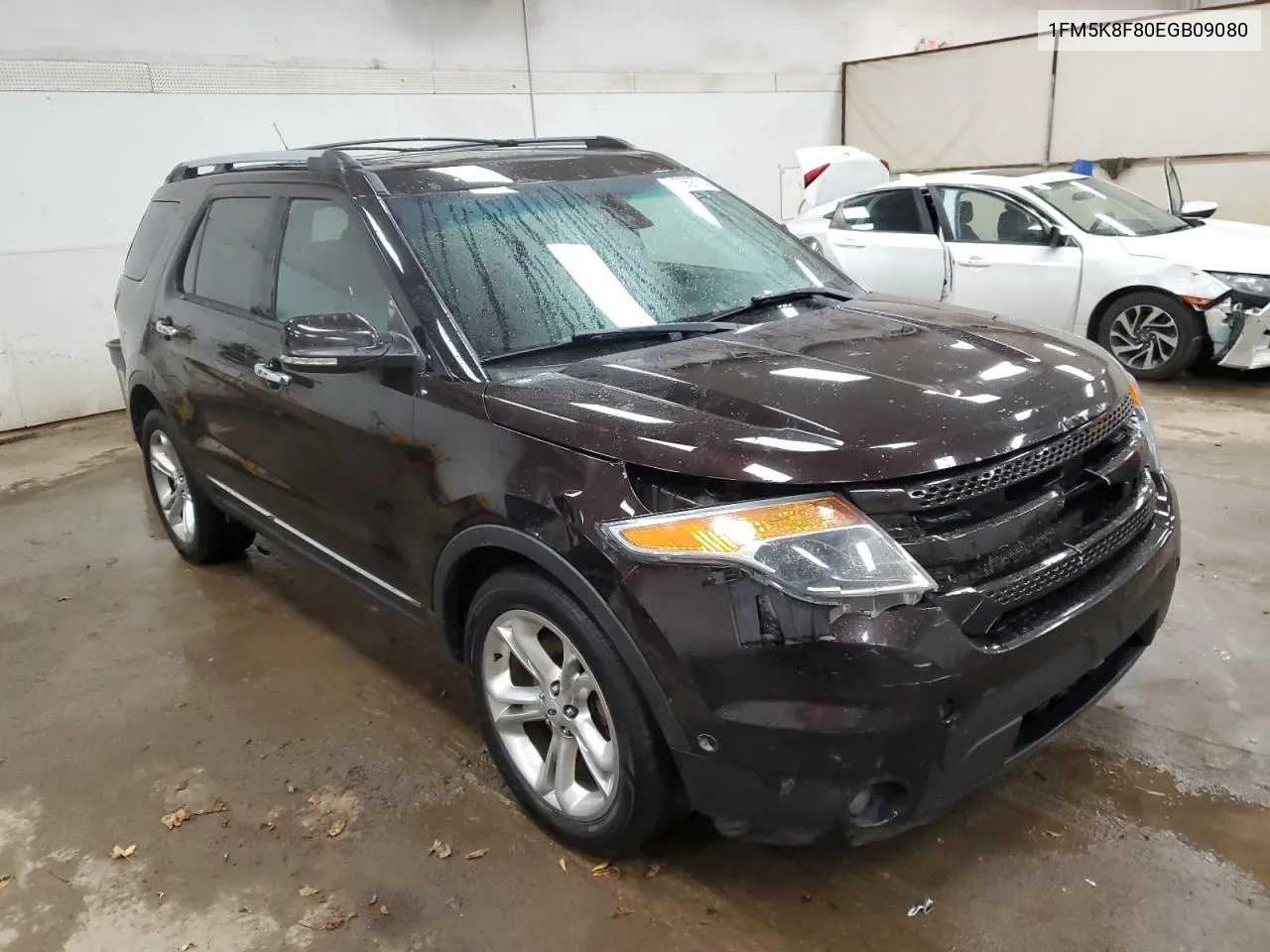 2014 Ford Explorer Limited VIN: 1FM5K8F80EGB09080 Lot: 75897014