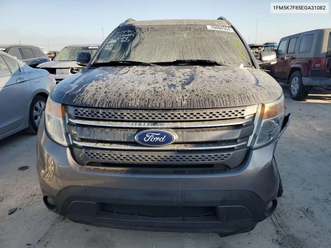 2014 Ford Explorer Limited VIN: 1FM5K7F85EGA31082 Lot: 76008364