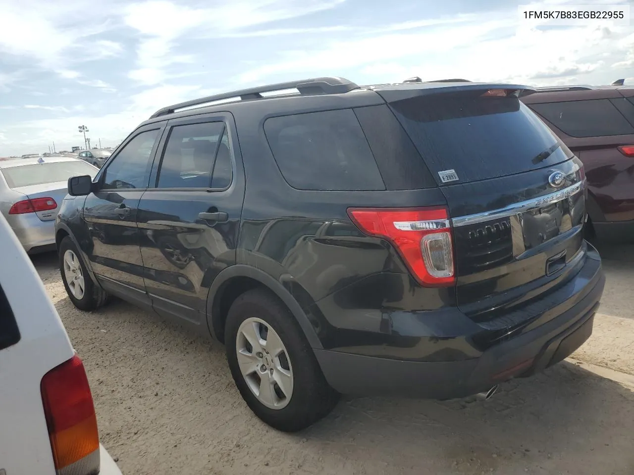 2014 Ford Explorer VIN: 1FM5K7B83EGB22955 Lot: 76145224