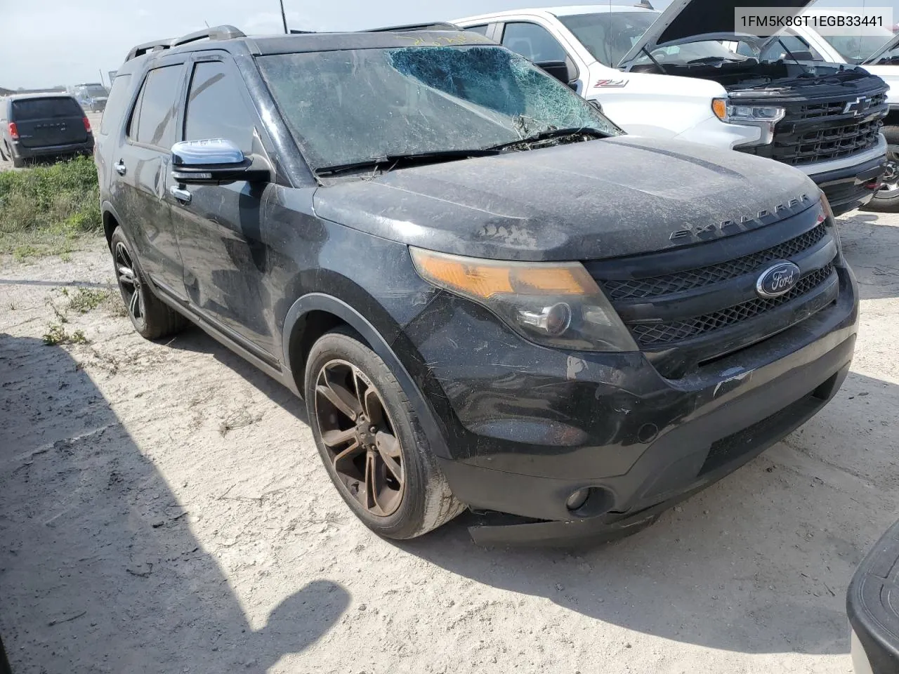 2014 Ford Explorer Sport VIN: 1FM5K8GT1EGB33441 Lot: 76319284