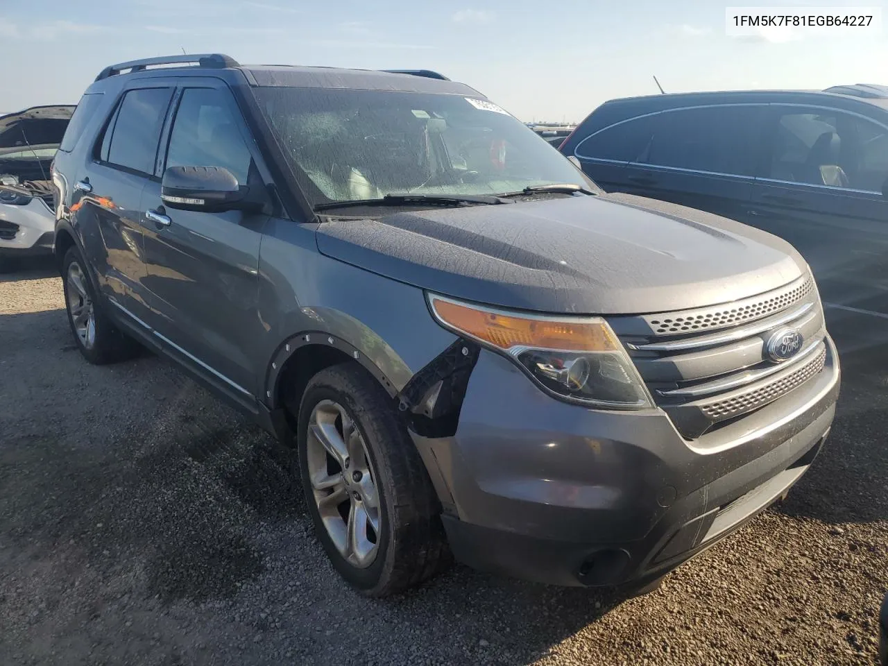 2014 Ford Explorer Limited VIN: 1FM5K7F81EGB64227 Lot: 76361254