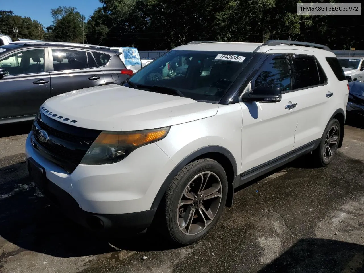 1FM5K8GT3EGC39972 2014 Ford Explorer Sport