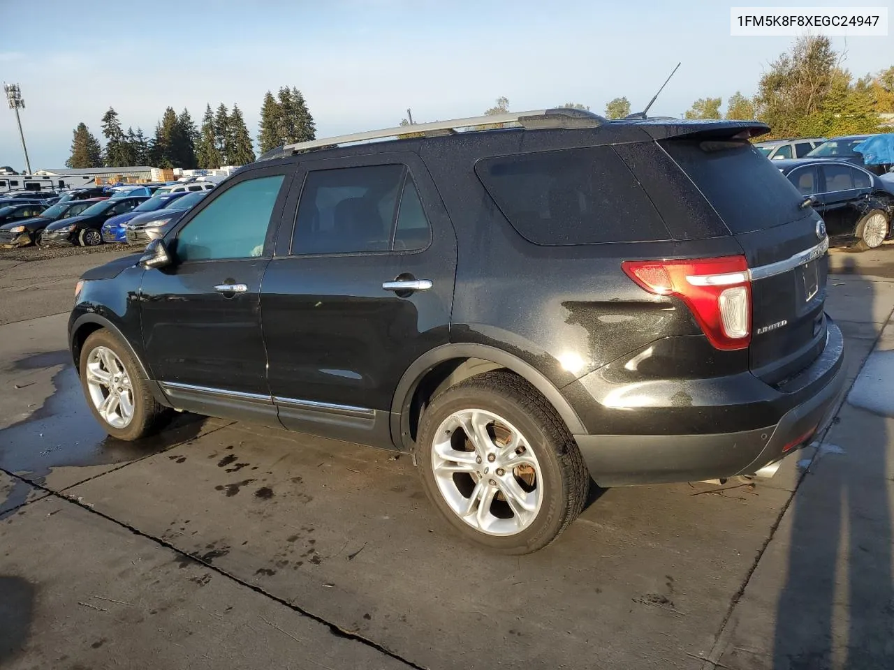 2014 Ford Explorer Limited VIN: 1FM5K8F8XEGC24947 Lot: 76505374