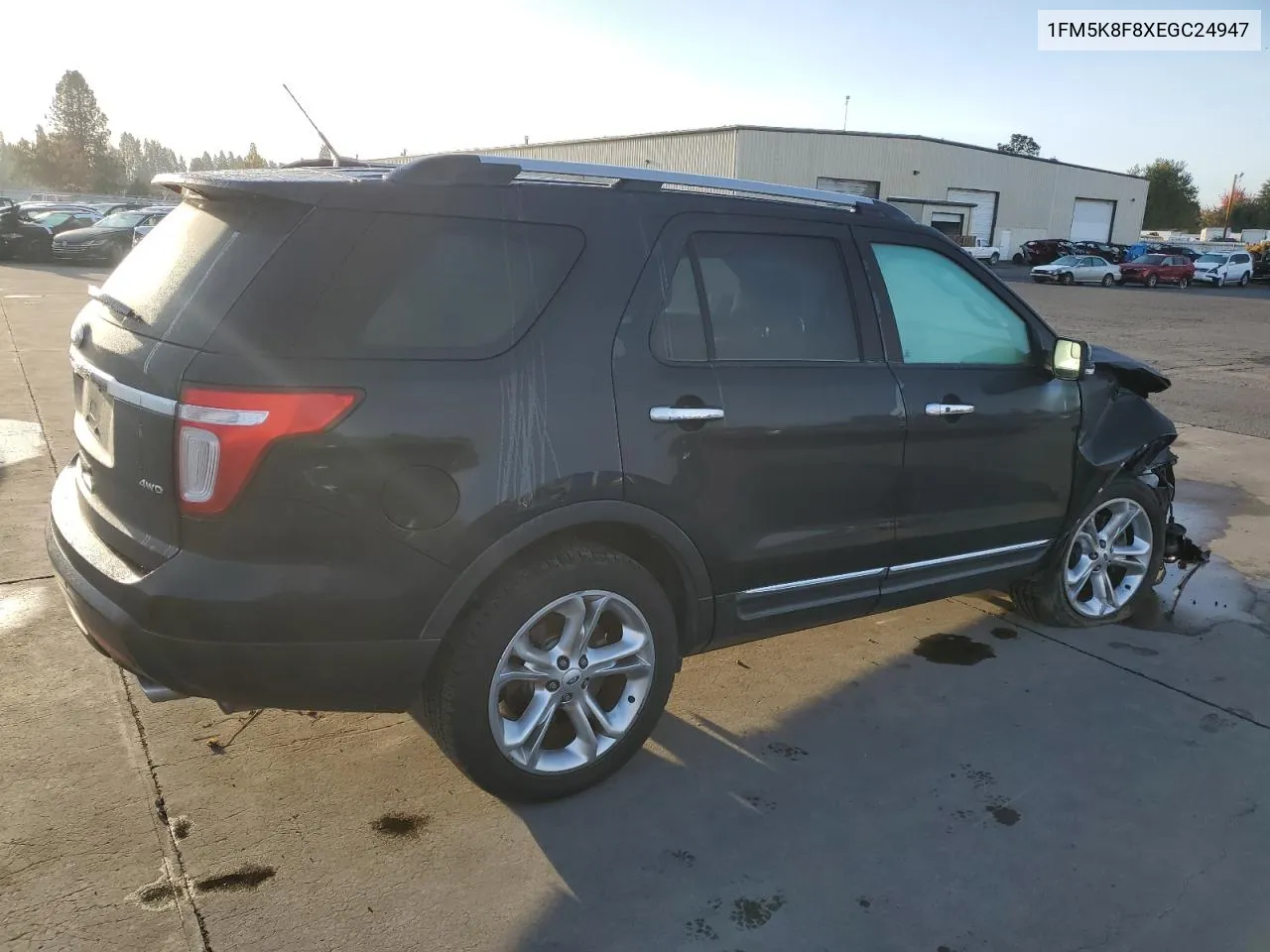 2014 Ford Explorer Limited VIN: 1FM5K8F8XEGC24947 Lot: 76505374