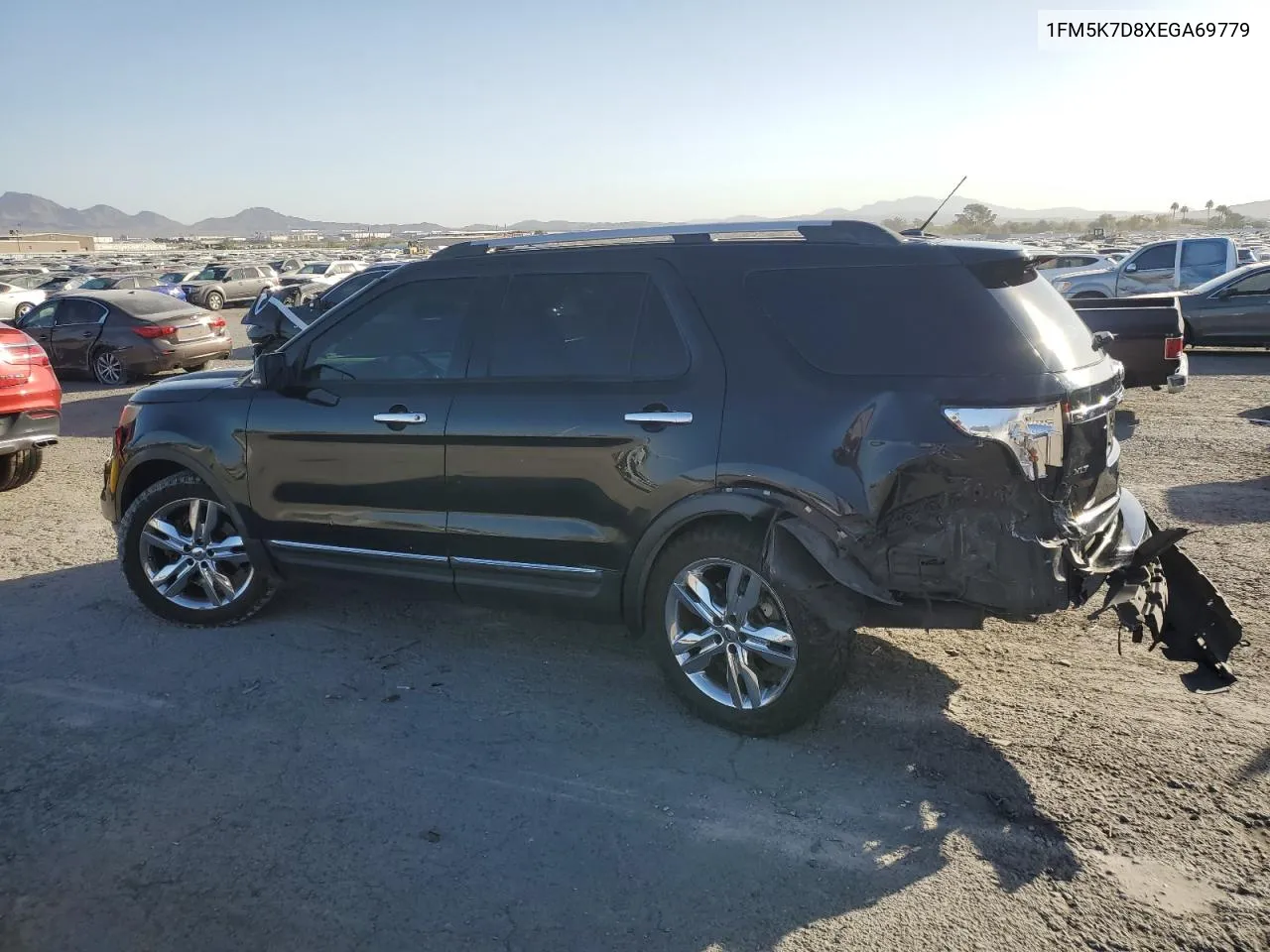 2014 Ford Explorer Xlt VIN: 1FM5K7D8XEGA69779 Lot: 76631954