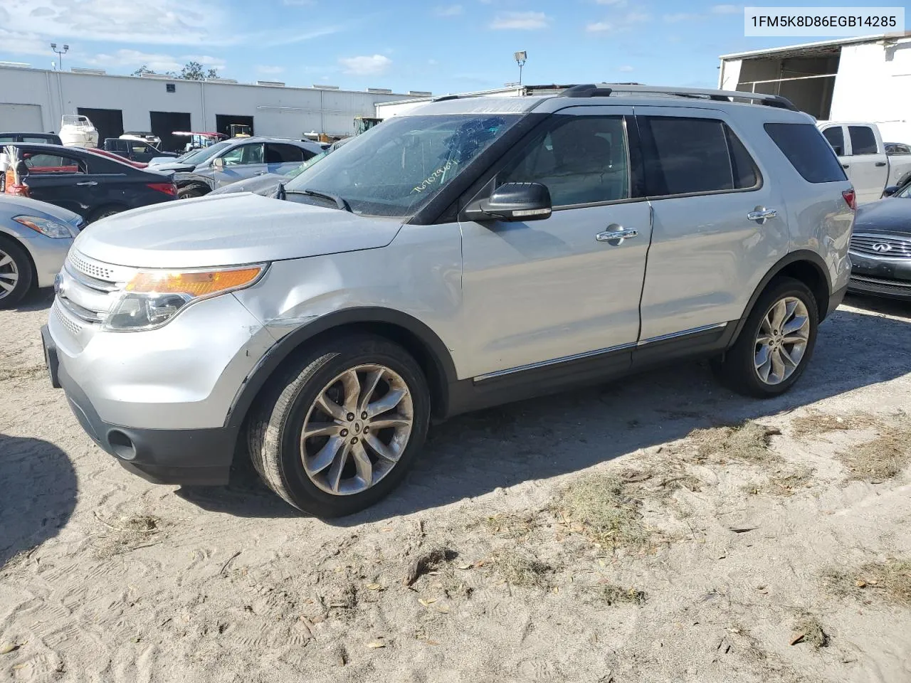 2014 Ford Explorer Xlt VIN: 1FM5K8D86EGB14285 Lot: 76702964