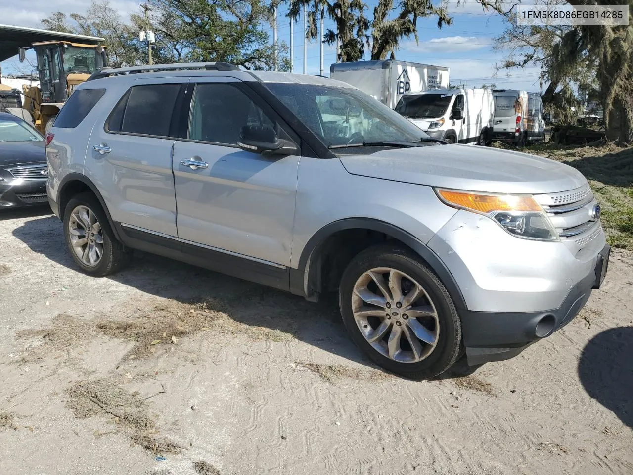 2014 Ford Explorer Xlt VIN: 1FM5K8D86EGB14285 Lot: 76702964