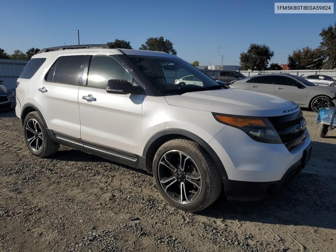 2014 Ford Explorer Sport VIN: 1FM5K8GT8EGA59824 Lot: 76764374