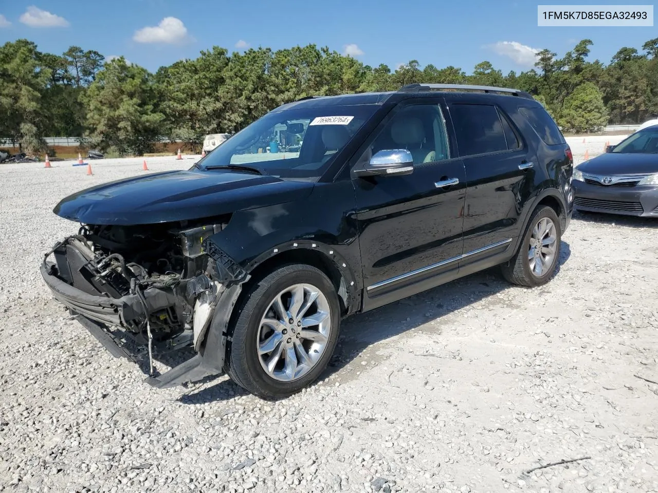 2014 Ford Explorer Xlt VIN: 1FM5K7D85EGA32493 Lot: 76963264