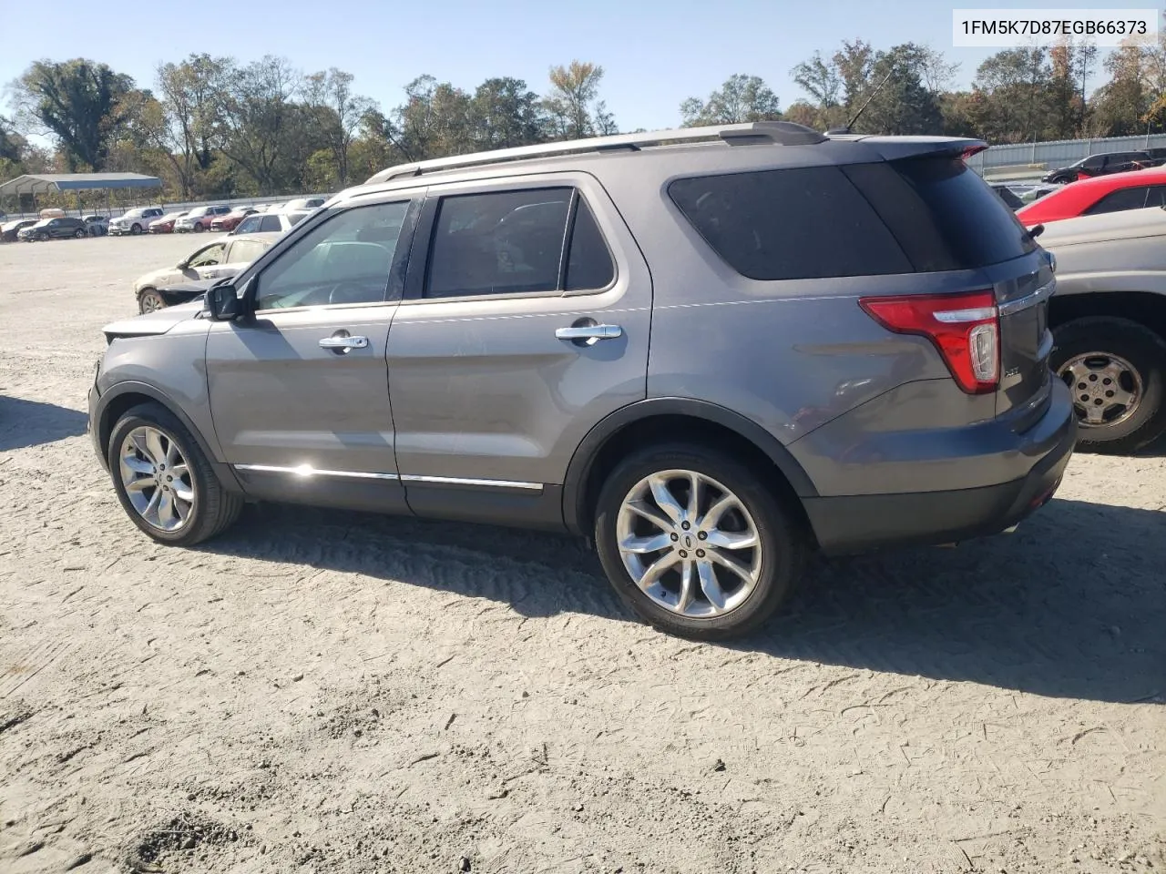 2014 Ford Explorer Xlt VIN: 1FM5K7D87EGB66373 Lot: 77089404