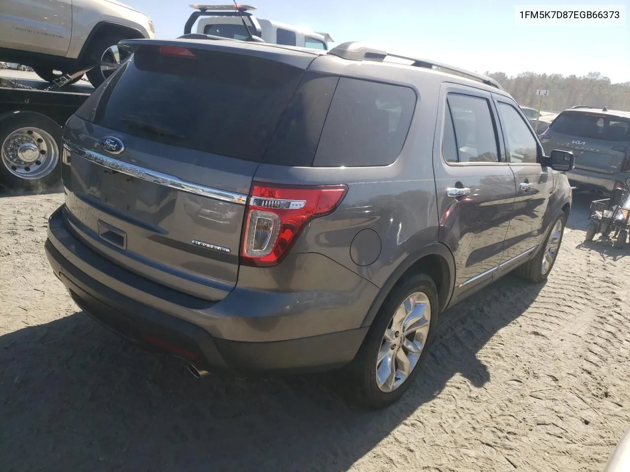 2014 Ford Explorer Xlt VIN: 1FM5K7D87EGB66373 Lot: 77089404