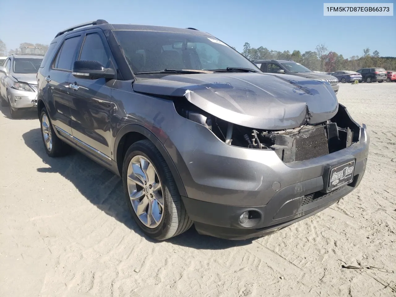 2014 Ford Explorer Xlt VIN: 1FM5K7D87EGB66373 Lot: 77089404