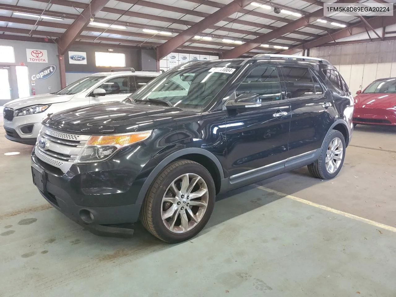 1FM5K8D89EGA20224 2014 Ford Explorer Xlt