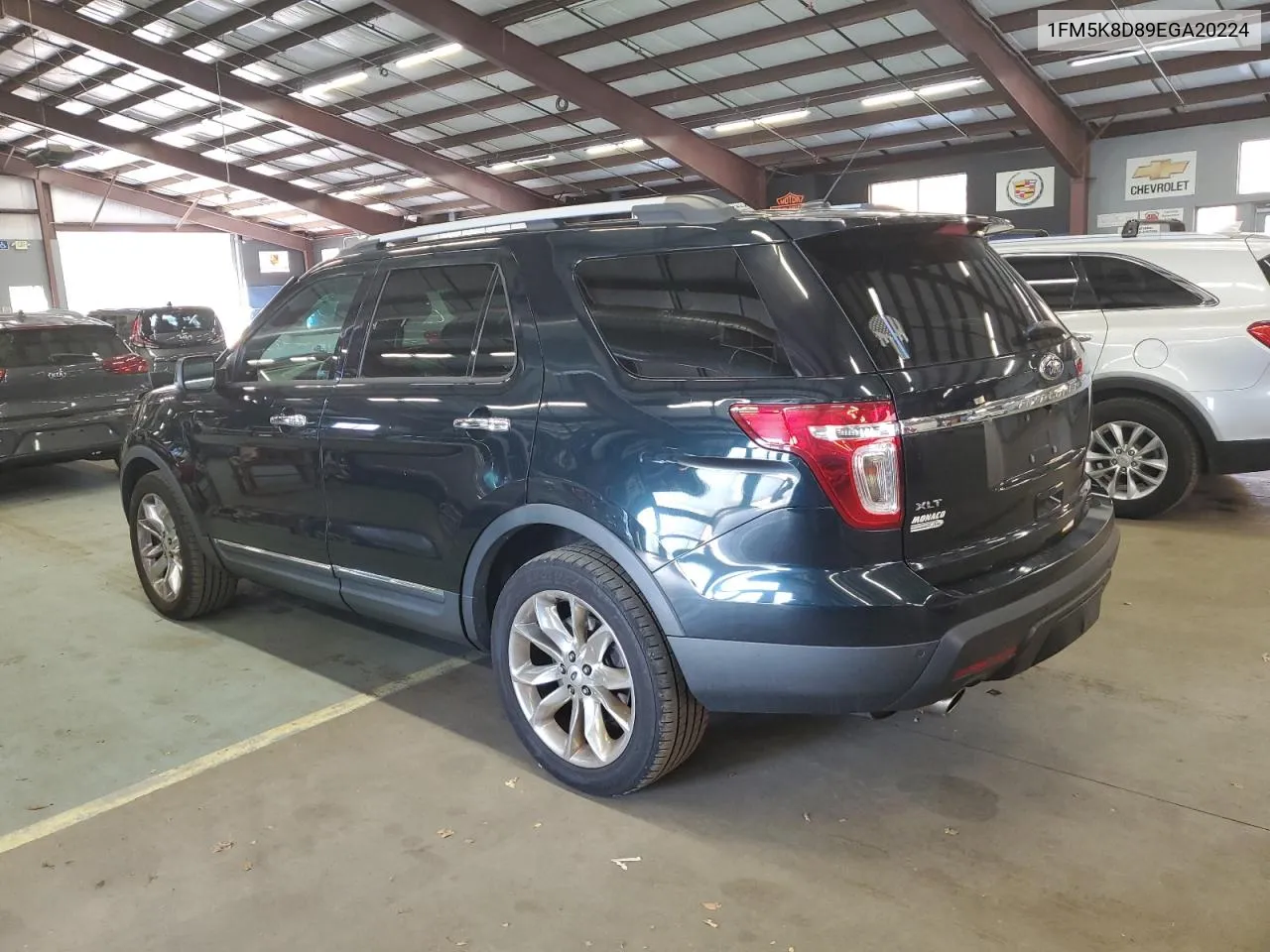 2014 Ford Explorer Xlt VIN: 1FM5K8D89EGA20224 Lot: 77241004