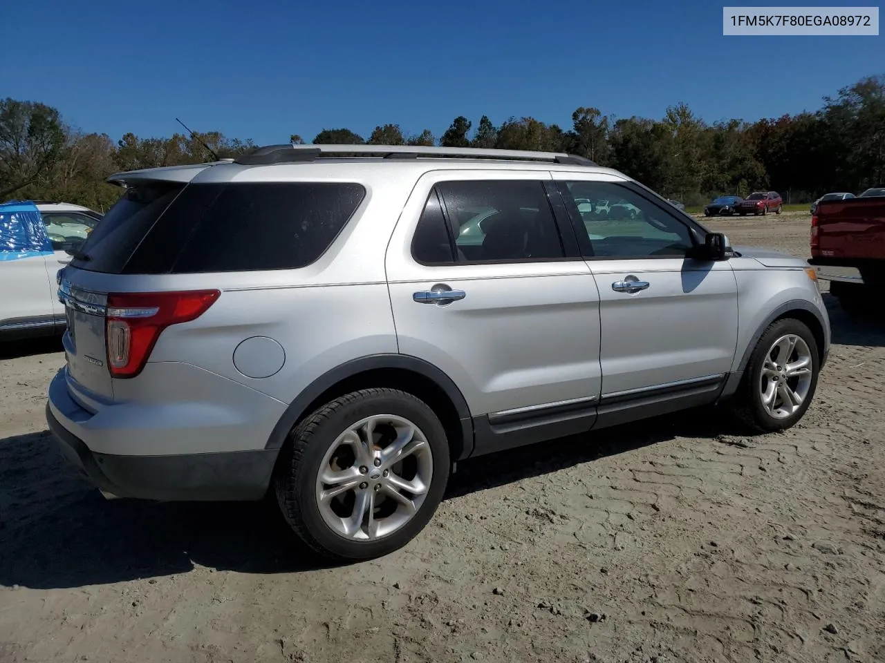 2014 Ford Explorer Limited VIN: 1FM5K7F80EGA08972 Lot: 77253854