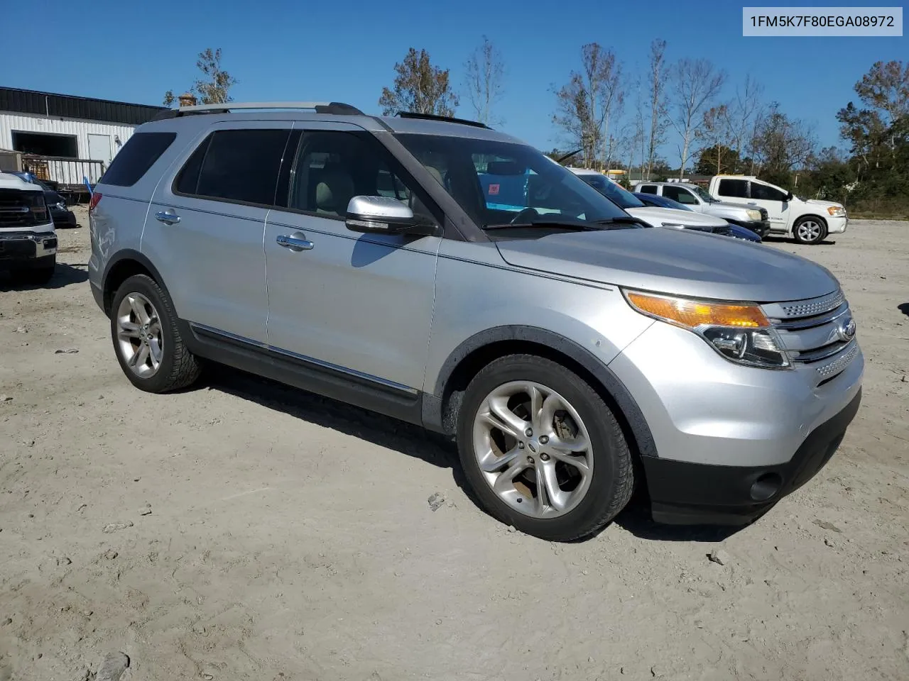 2014 Ford Explorer Limited VIN: 1FM5K7F80EGA08972 Lot: 77253854