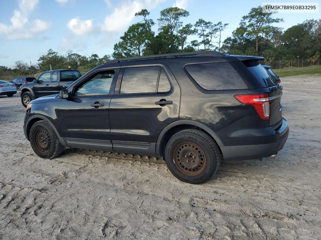 2014 Ford Explorer VIN: 1FM5K7B89EGB33295 Lot: 77280654