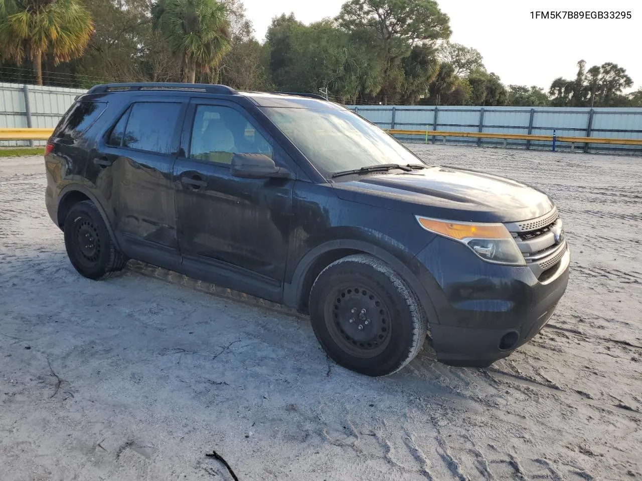 2014 Ford Explorer VIN: 1FM5K7B89EGB33295 Lot: 77280654